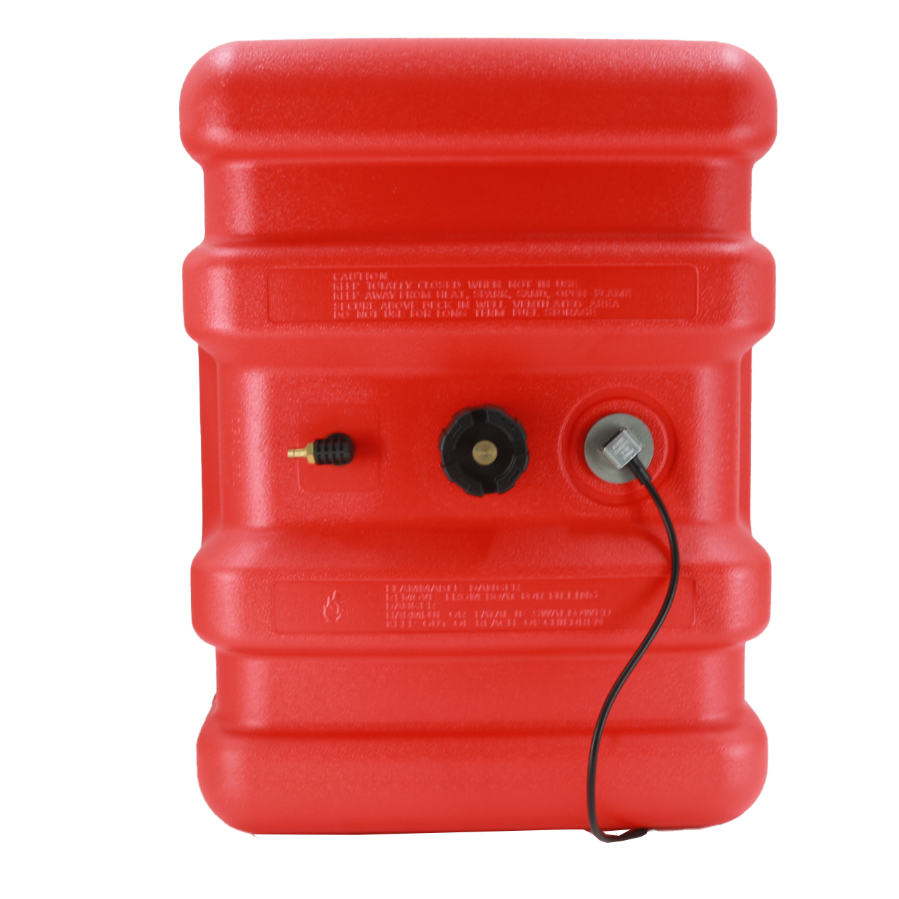 Outboard Marine Tank 55L with Adapter and electronic Sensor