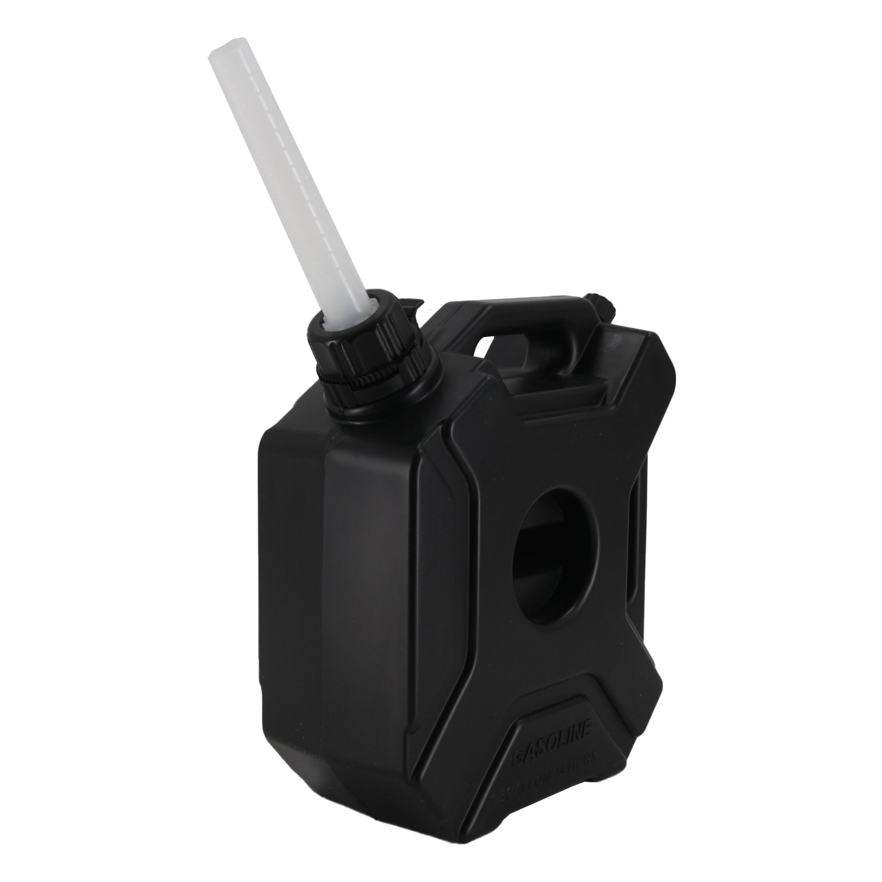 Off-road Fuel Tank 5L Black with White Tube