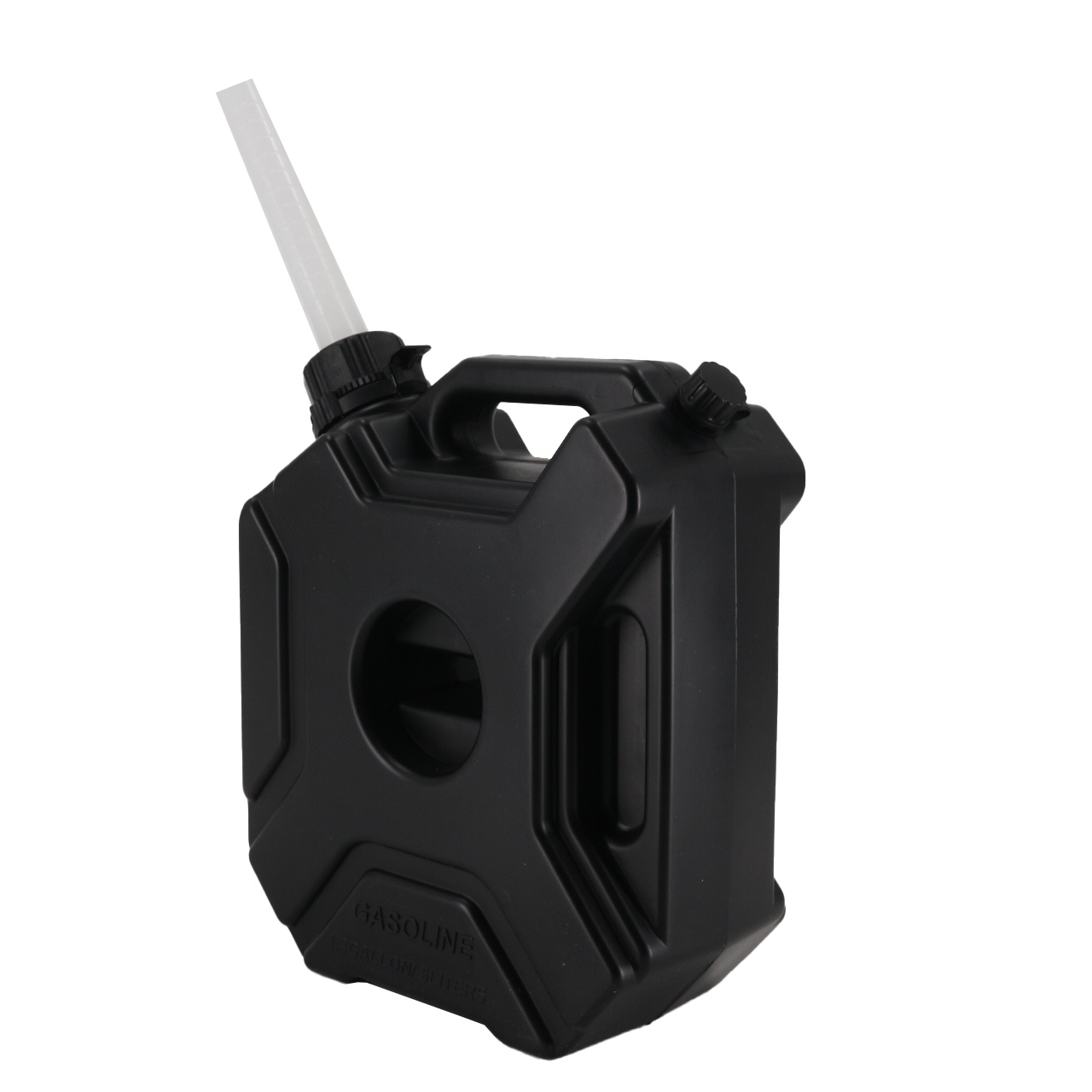 Off-road Fuel Tank 5L Black with White Tube