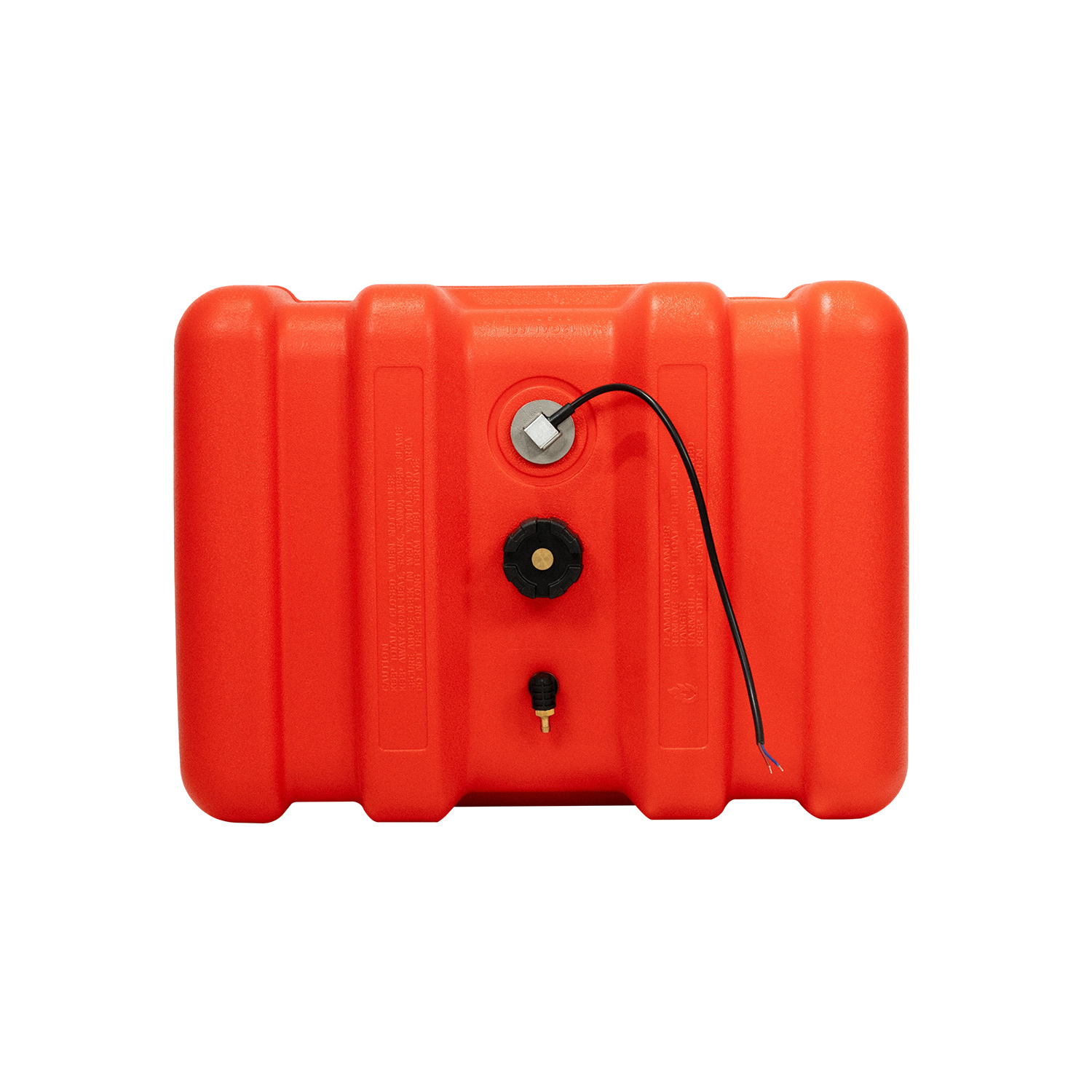 Outboard Marine Tank 55L with Adapter and electronic Sensor