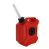Off-road Fuel Tank 5L Red with Lock and White Tube