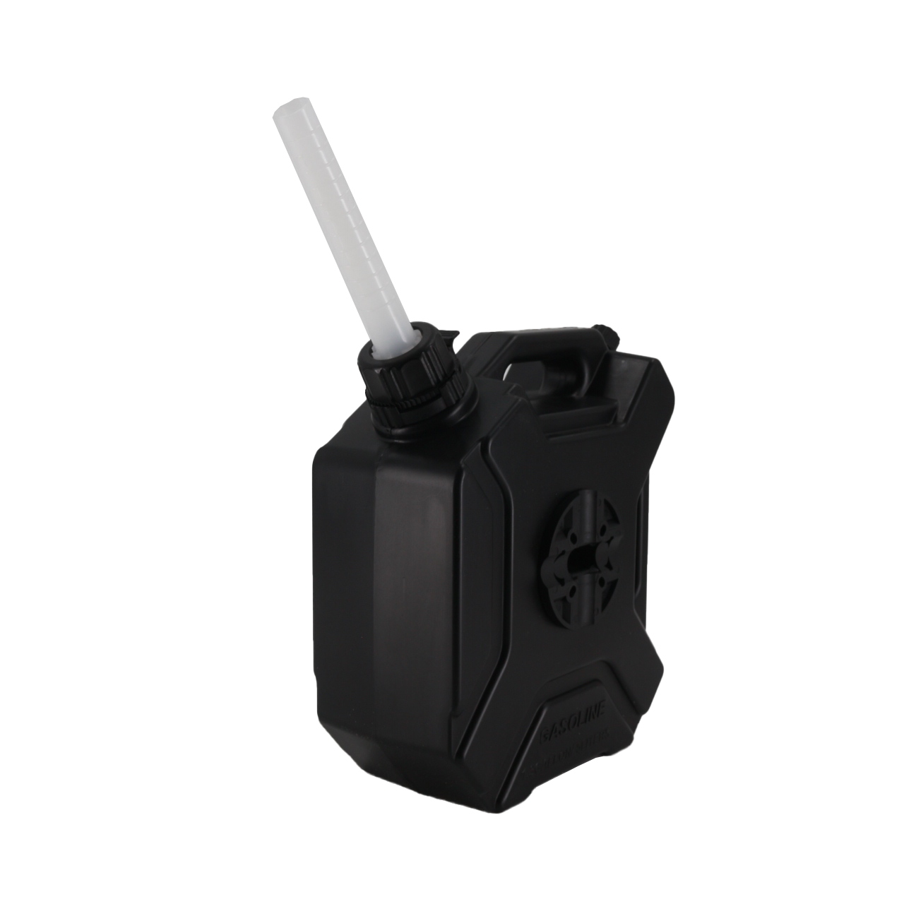 Off-road Fuel Tank 5L Black with Lock and White Tube