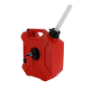 Off-road Fuel Tank 5L Red with Lock and White Tube