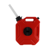 Off-road Fuel Tank 5L Red with Lock and White Tube