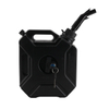 Off-road Fuel Tank 5L Black with Lock and Black Tube