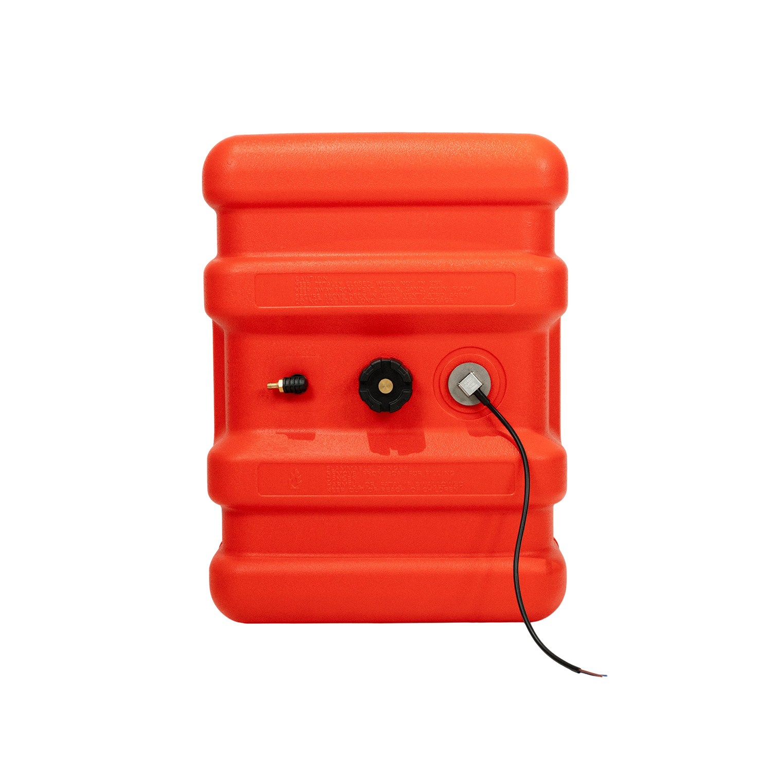 Outboard Marine Tank 55L with Adapter and electronic Sensor