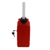 Off-road Fuel Tank 5L Red with Lock and White Tube