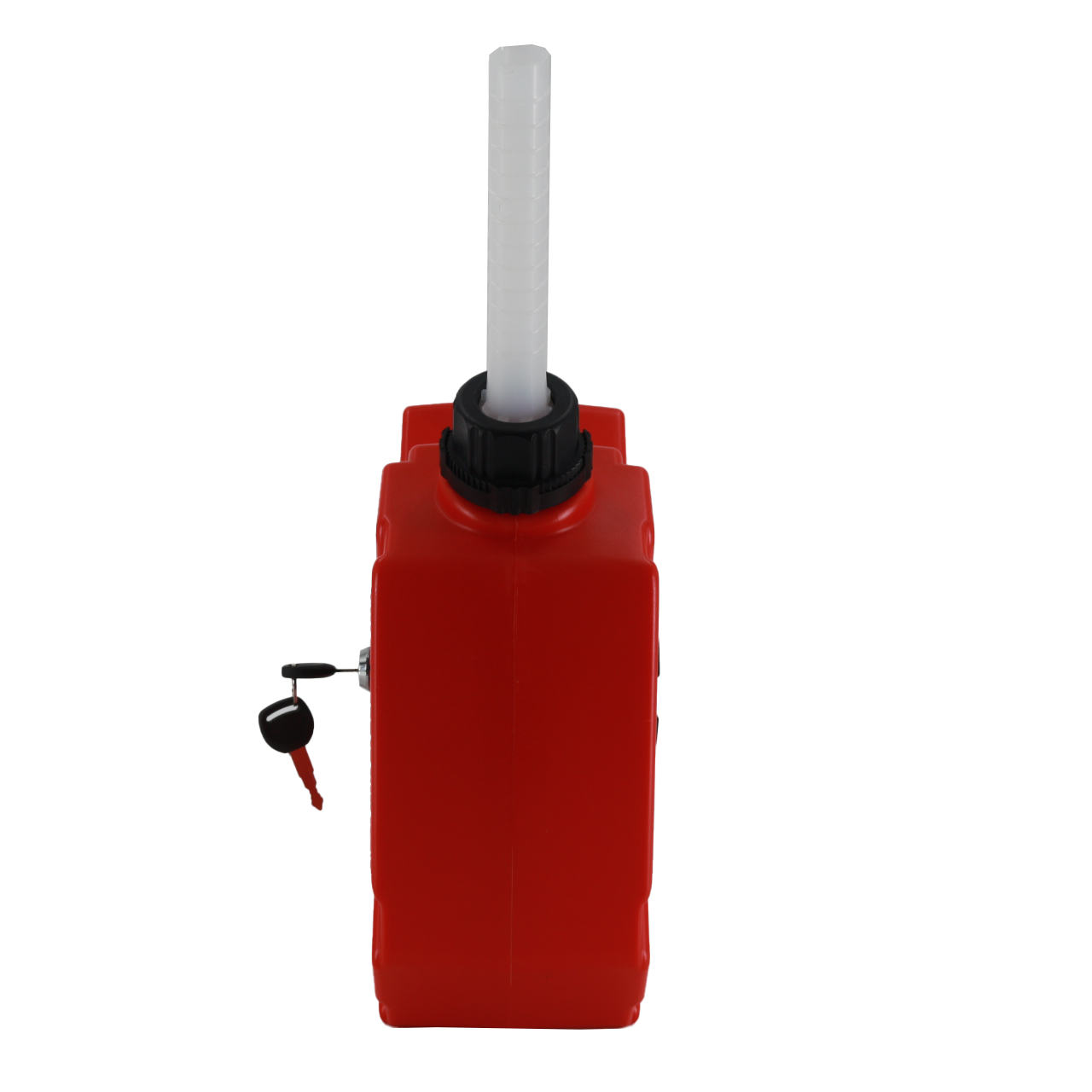 Off-road Fuel Tank 5L Red with Lock and White Tube