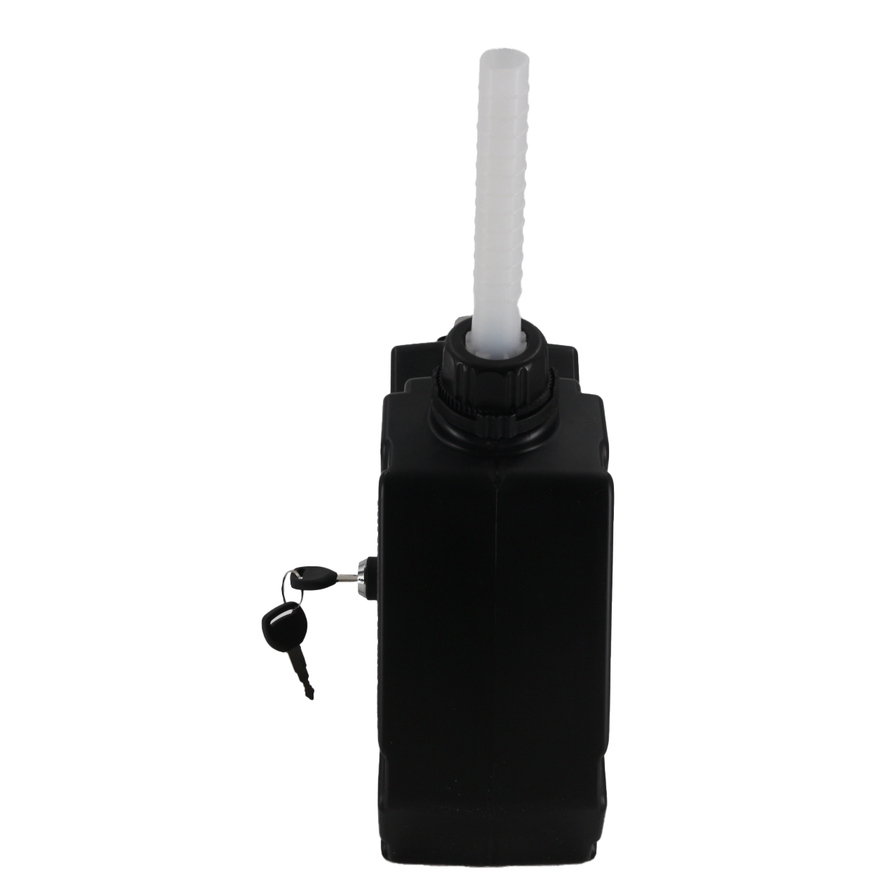 Off-road Fuel Tank 5L Black with Lock and White Tube