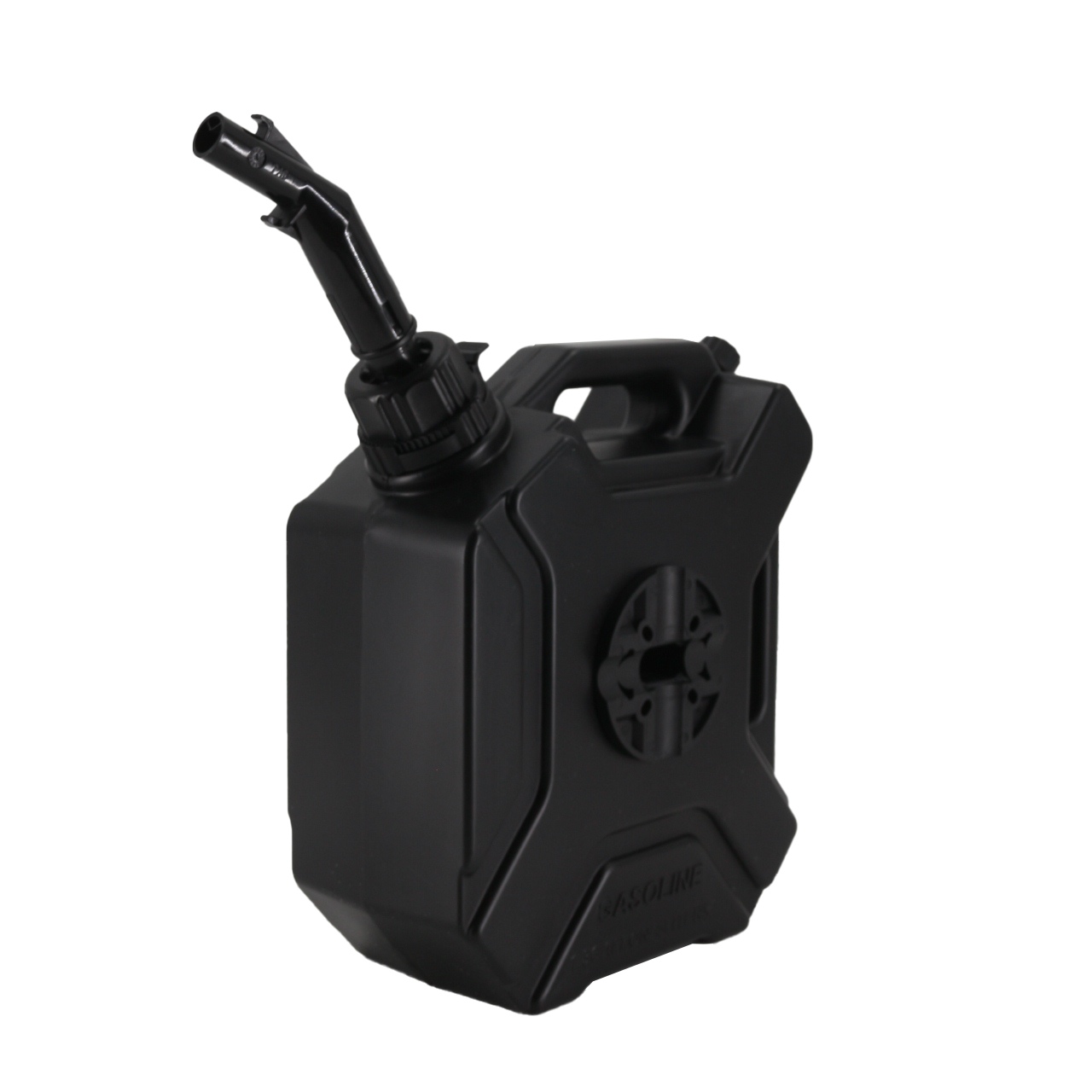 Off-road Fuel Tank 5L Black with Lock and Black Tube