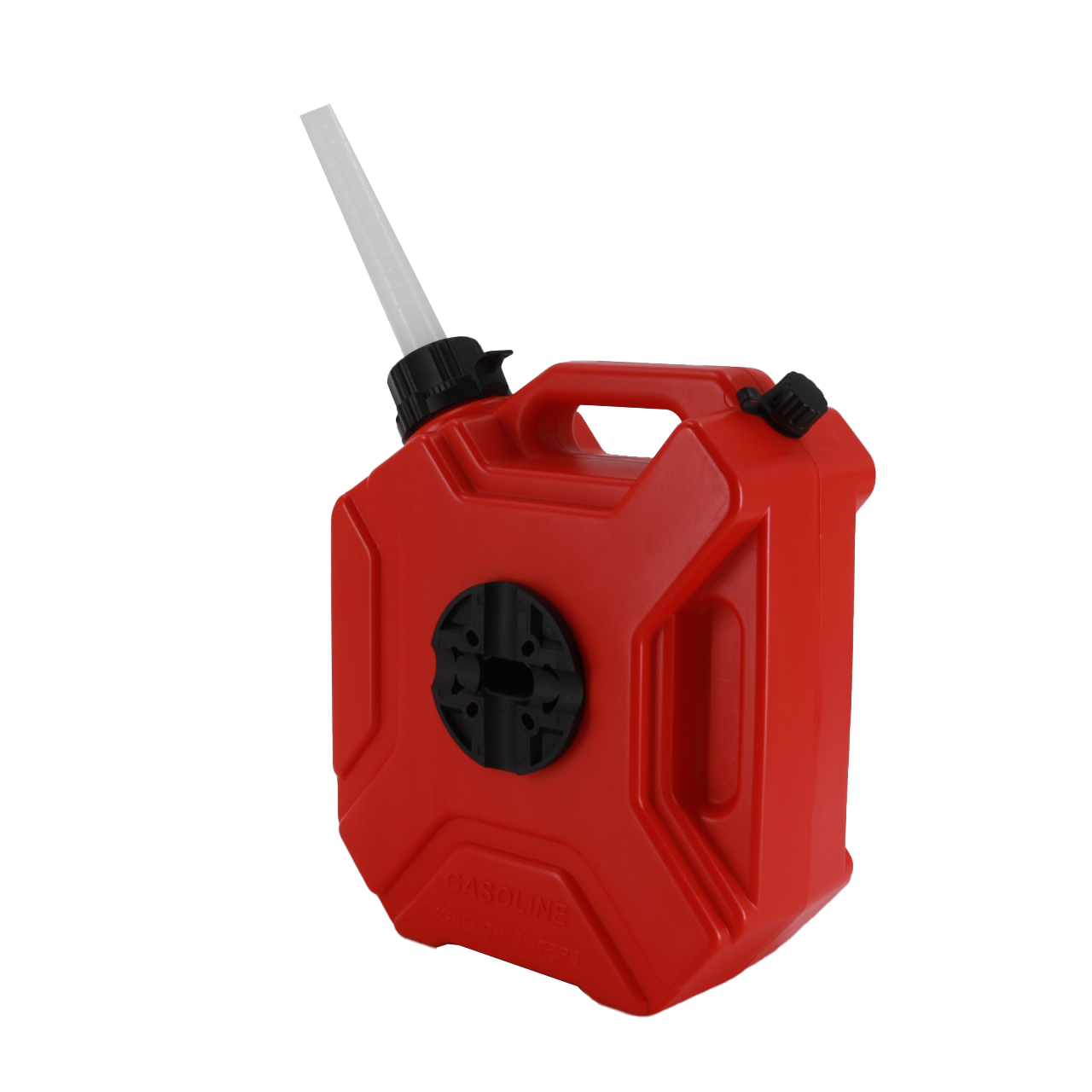 Off-road Fuel Tank 5L Red with Lock and White Tube