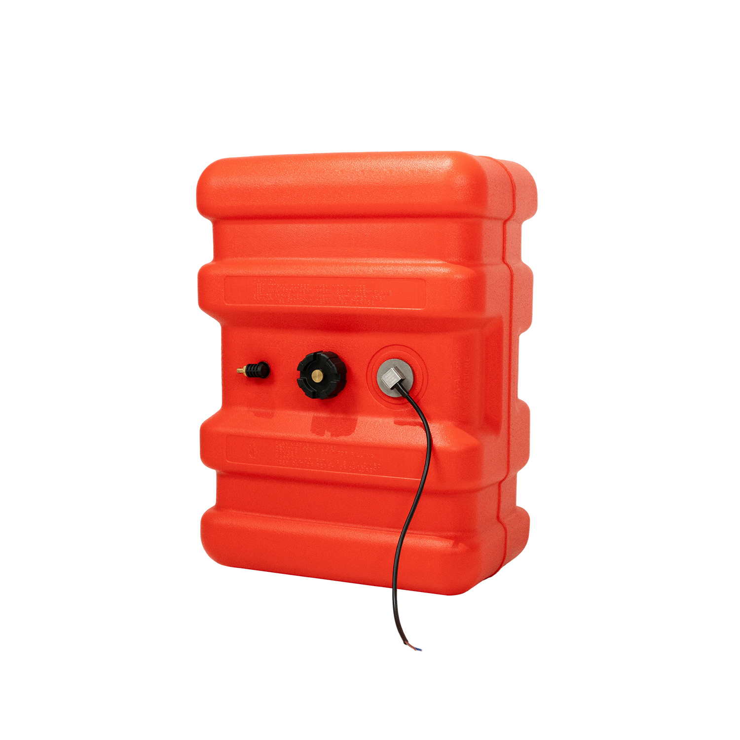 Outboard Marine Tank 55L with Adapter and electronic Sensor