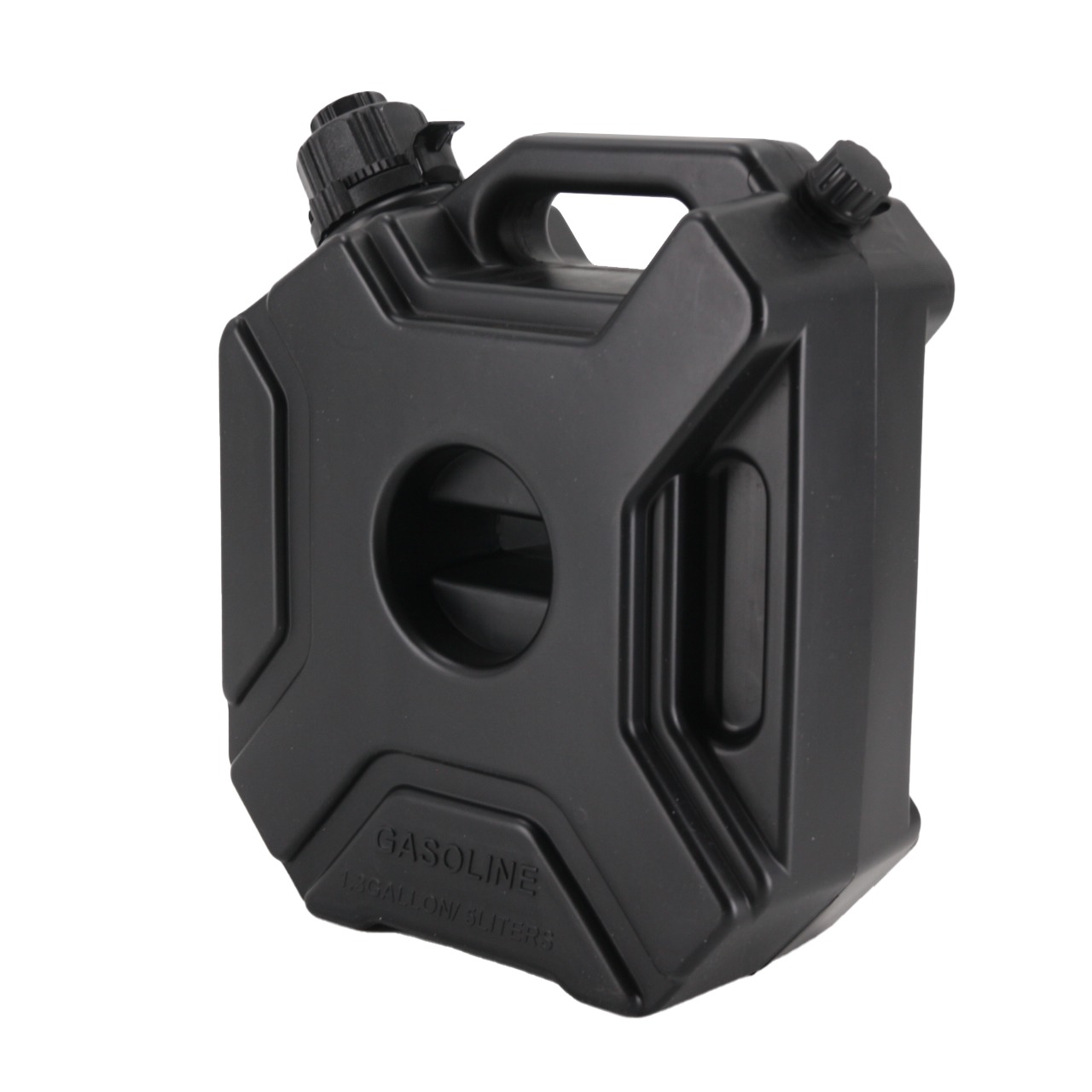 Off-road Fuel Tank 5L Black with White Tube